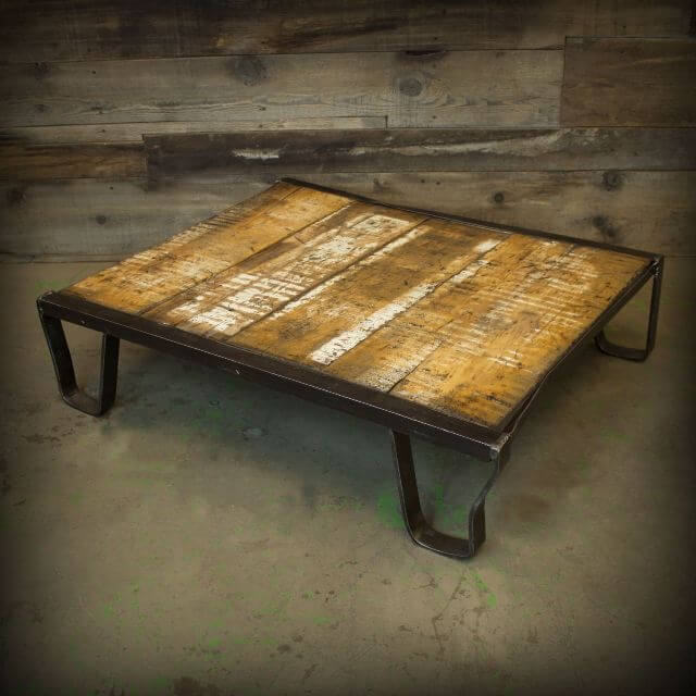 Industrial Pallet Art: Rocker Coffee Table  99 Pallets