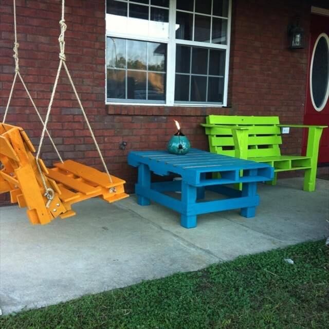 Pallet Furniture for Outdoors  99 Pallets