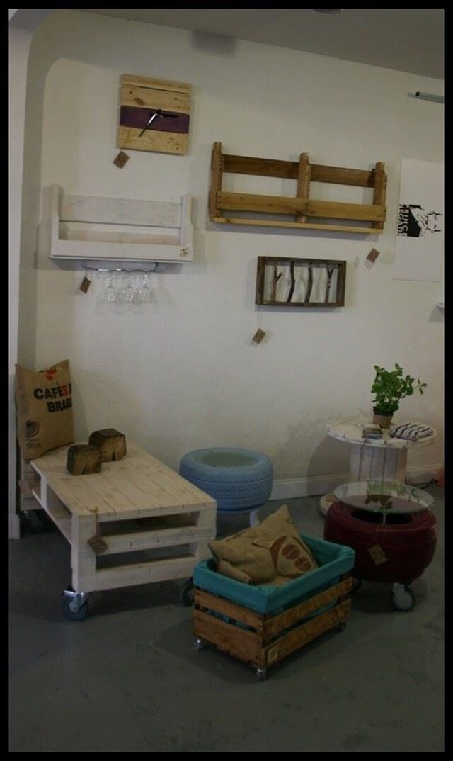 DIY Pallet Home Decor and Utility Items  99 Pallets