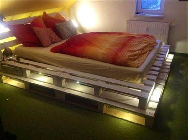 DIY 20 Pallet Bed Frame Ideas | 99 Pallets