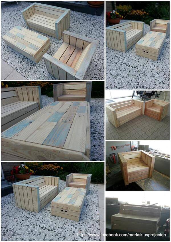 Outdoor Furniture Made with Pallets | 99 Pallets