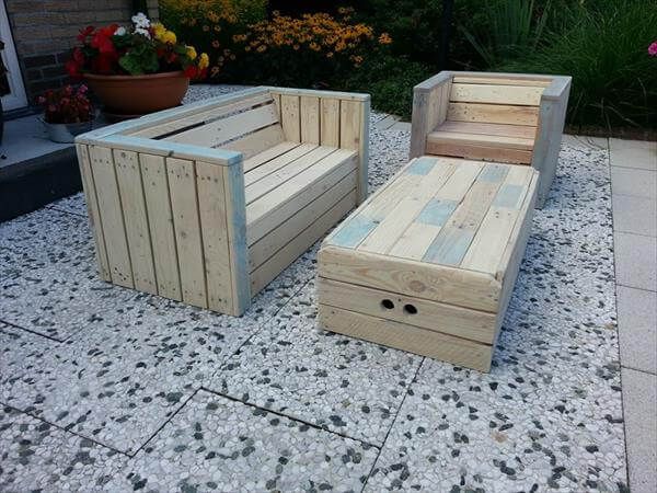Outdoor Furniture Made with Pallets | 99 Pallets