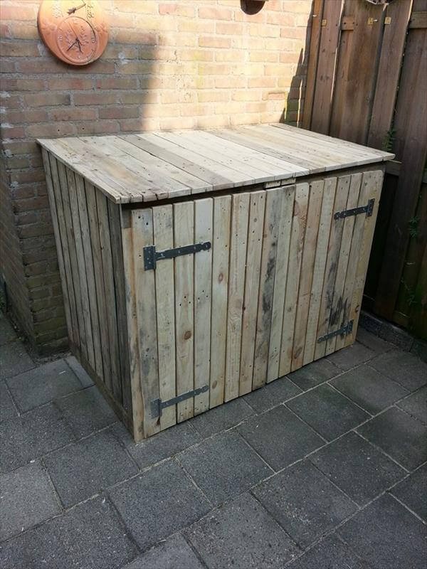 Tutorial Pallet Storage Bin Project 99 Pallets