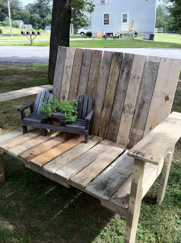DIY Wood Pallet Bench | 99 Pallets