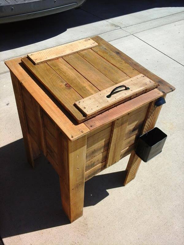 ... diy pallet cooler box plan 99 pallets diy pallet cooler design diy and