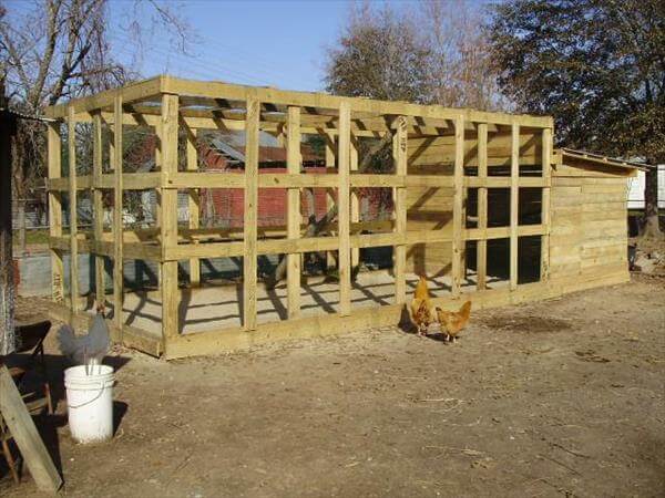 Wooden Pallet Chicken Coop Instructions