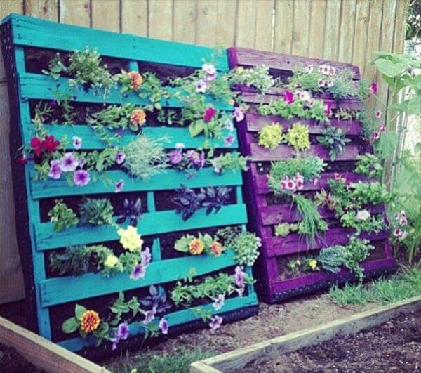 DIY Pallet Gardens - 20 Creative Ways to Use Pallets  99 Pallets