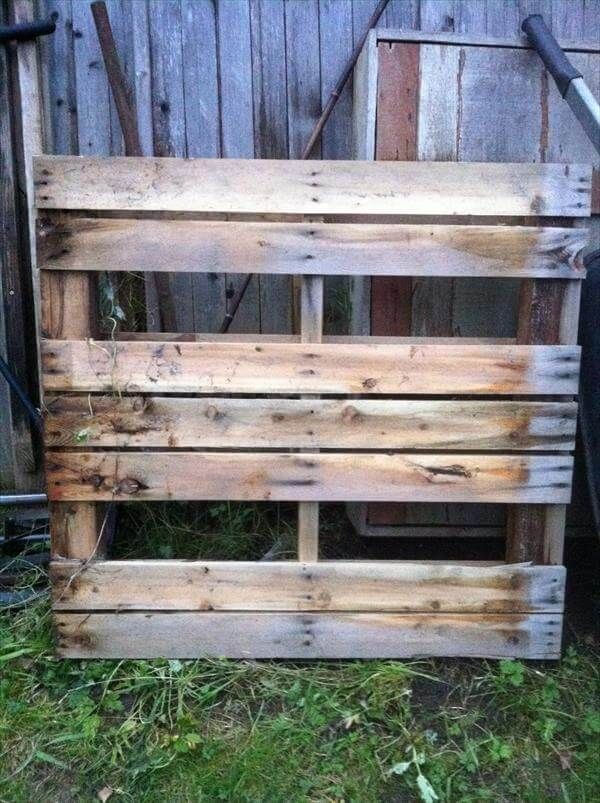 Build a Easy Wood Pallet Vertical Garden | 99 Pallets