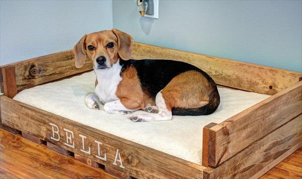 11 DIY Pallet Dog Bed Ideas | 99 Pallets