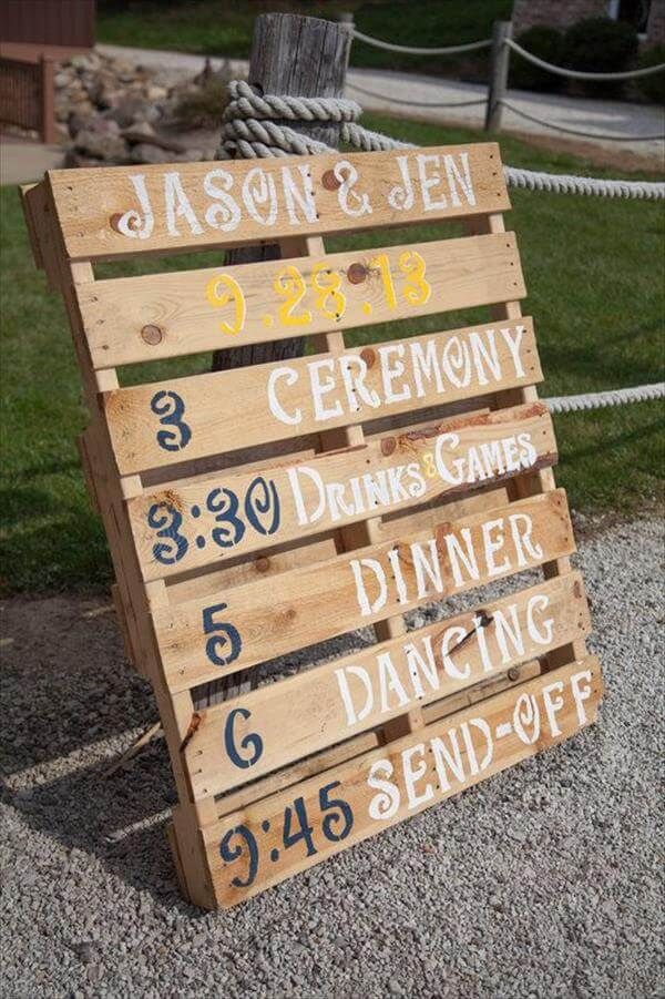 wedding task. such make simple sign rustic a signs Just To clean a is and just    one diy