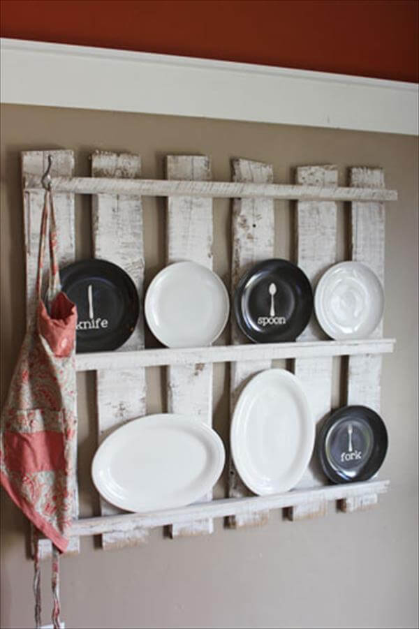 DIY Kitchen Utensil Rack Tutorial 99 Pallets