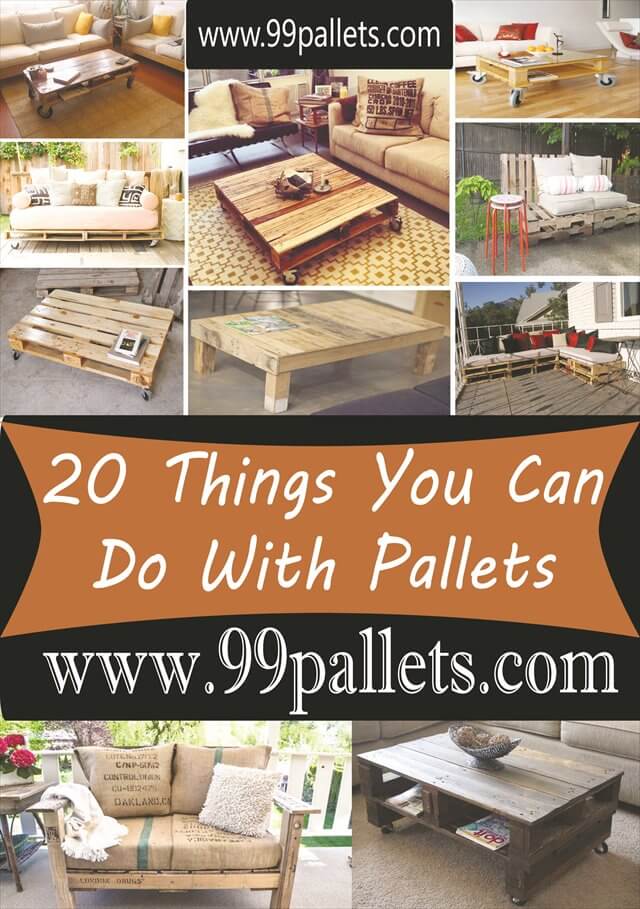 DIY Pallet Furniture 20 Things You Can Do With Pallets 99 Pallets