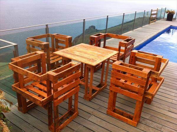 15 DIY Pallet Furniture for Outdoors | 99 Pallets