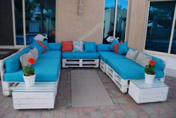 Diy Pallet Living Room Sitting Furniture Plans 99 Pallets