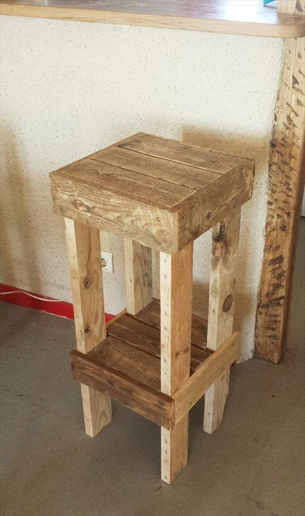 DIY Reclaimed Pallet Stools 99 Pallets
