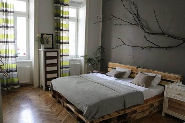  DIY pallet furniture ideas to get amazing bed schemes for their dreamy