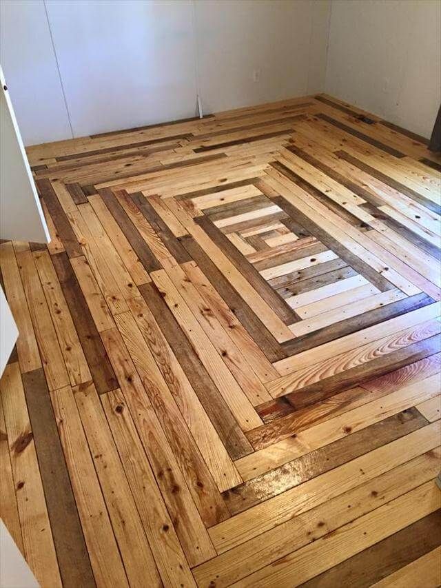 wood pallet flooring diy Quotes