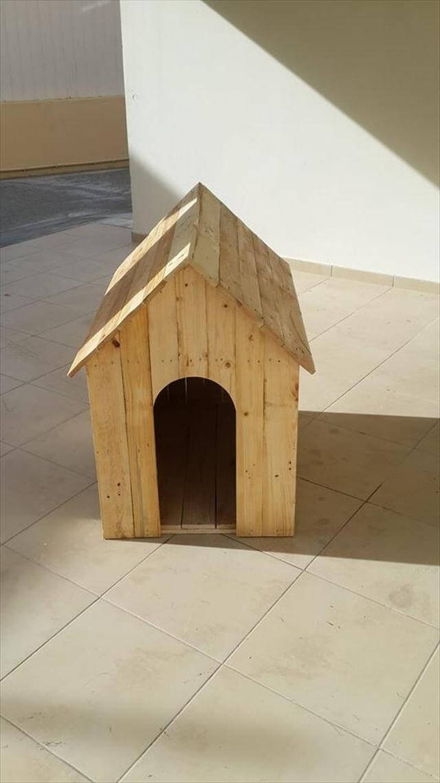 DIY Pallet Dog House | 99 Pallets