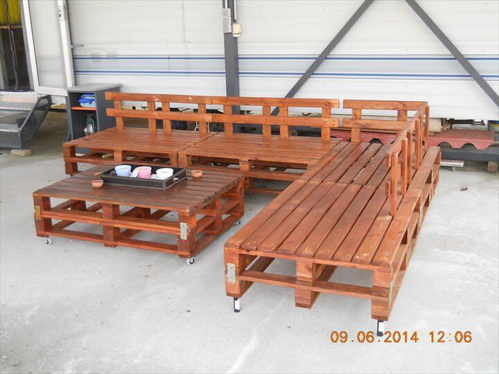 Upcycled Pallet Patio Sitting Furniture 99 Pallets