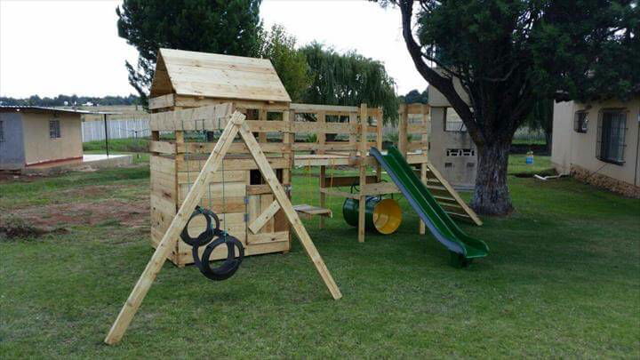 jungle gym kids playhouse diy wooden pallet playhouse for kids diy jungle gym kids playhouse diy wooden pallet playhouse for kids diy