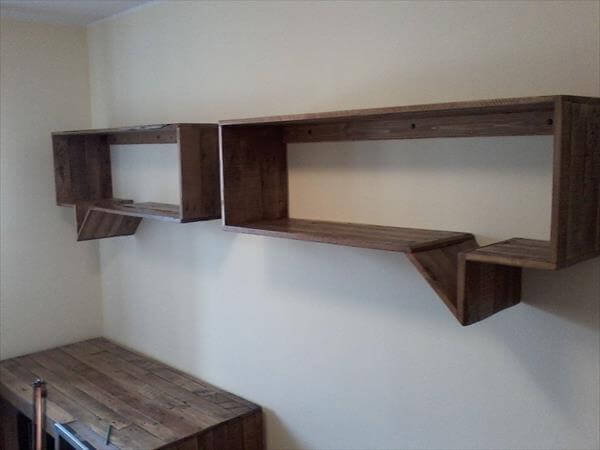 DIY Pallet Shelves and Wall Organizers | 99 Pallets