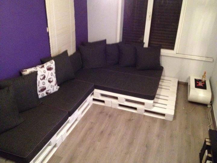 diy l couch pallet Room Sofa Pallets Living L Table with 99 Pallet
