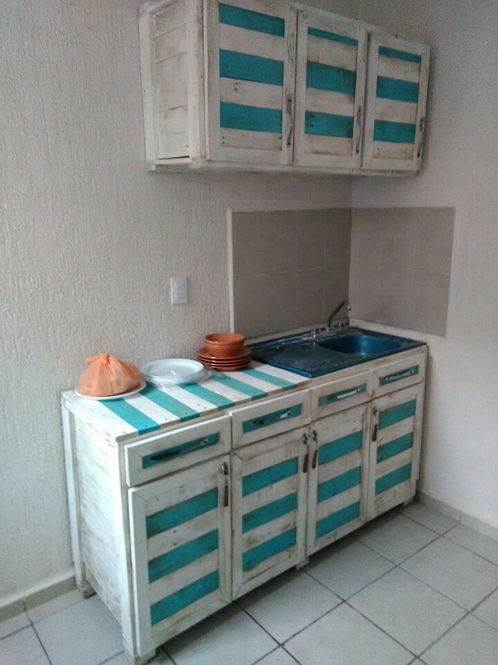 Kitchen Cabinets Made From Pallets pallet kitchen counter with cabinets | 99 pallets Kitchen Cabinets Made From Pallets pallet kitchen counter with cabinets | 99 pallets