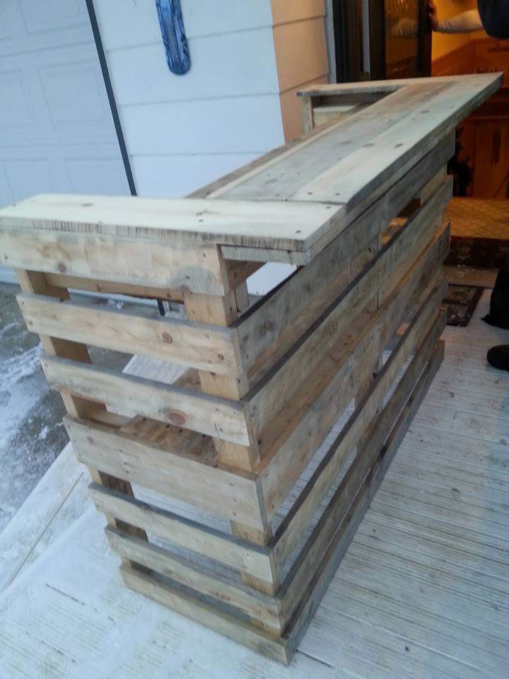 DIY Pallet Bar | 99 Pallets