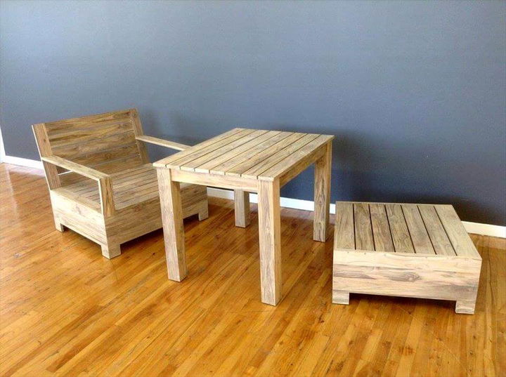 Upcycled Pallet Garden Furniture | 99 Pallets