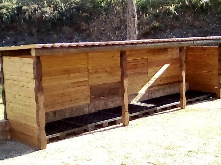 Pallet Shed for Firewood Storage | 99 Pallets