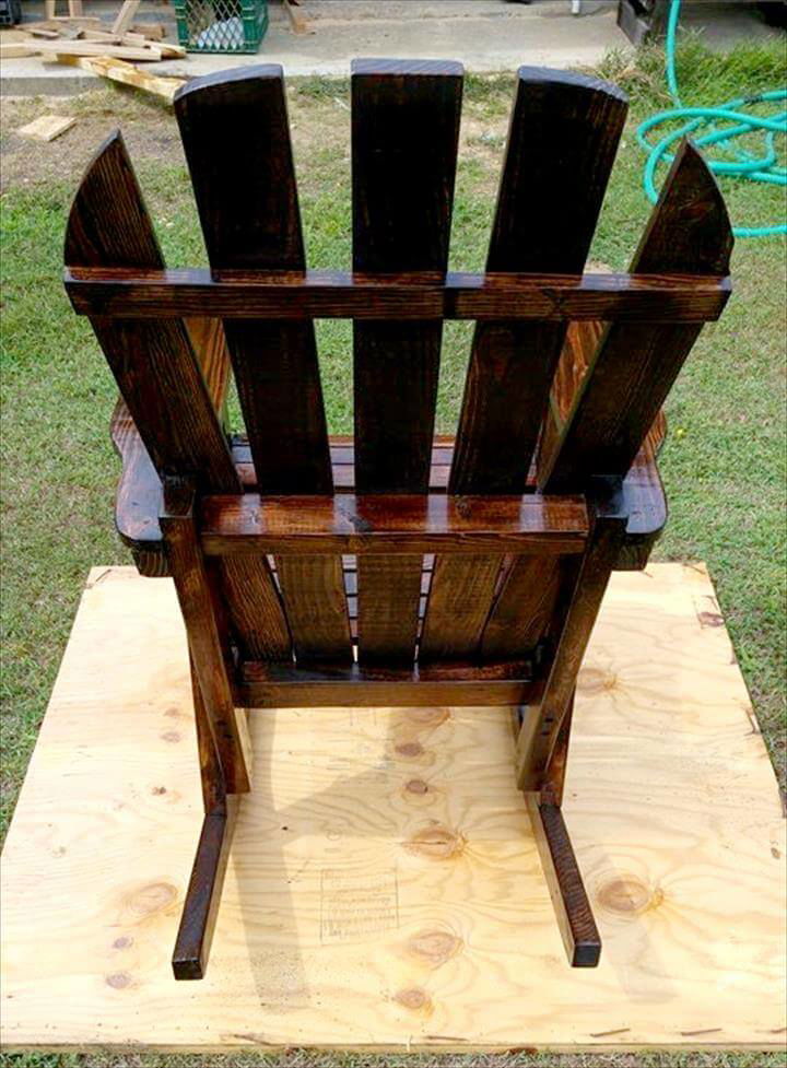 Pallet Rocking Chair 99 Pallets