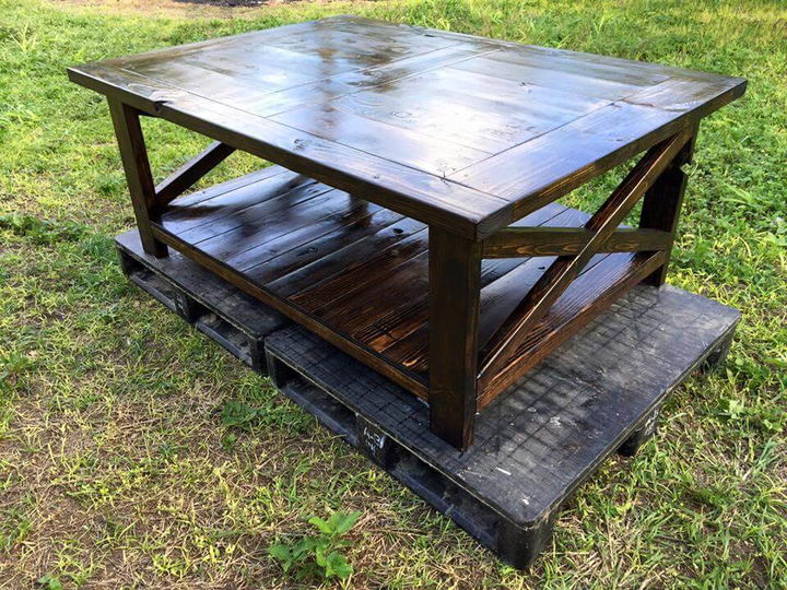 diy pallet coffee table