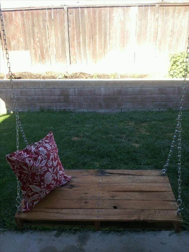 40 Diy Pallet Swing Ideas