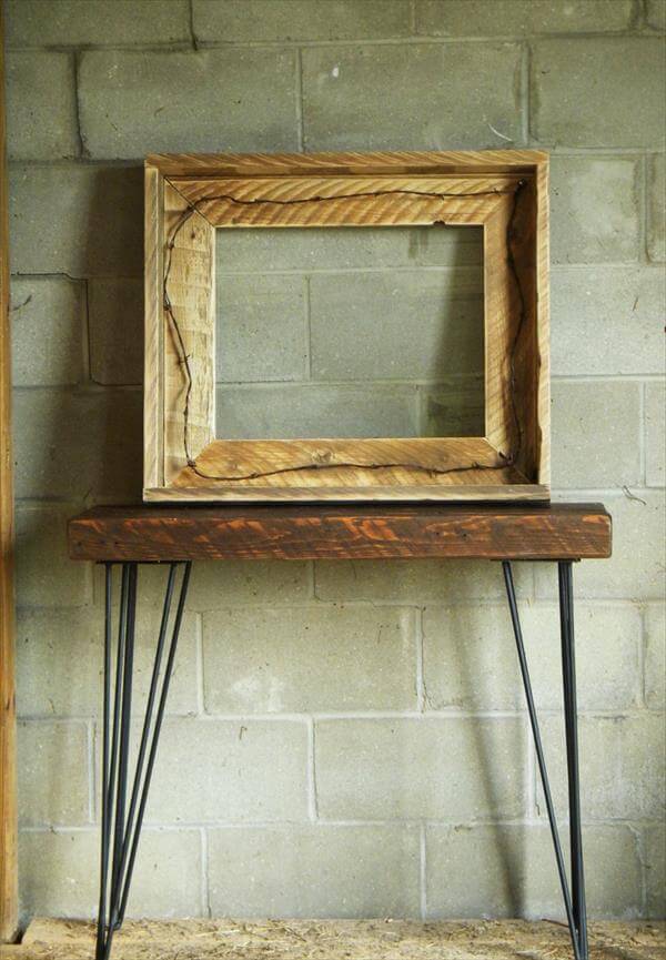 Reclaimed Pallet Media Console