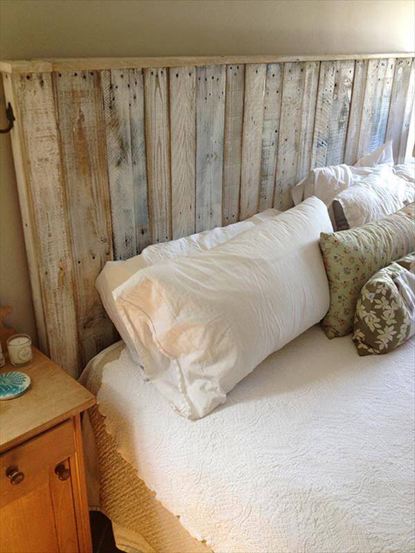 Build a Simple Pallet Headboard