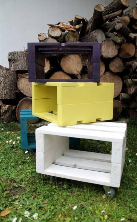 Homemade Stool Designs From Pallets