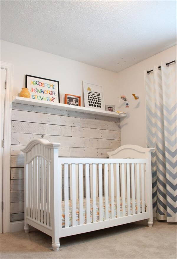 wood wall nursery