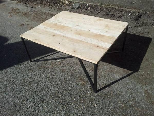 upcycled pallet table