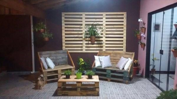 handmade pallet living room coffee table