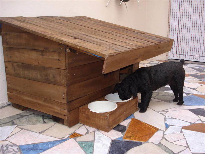 DIY Wood Pallet Dog House