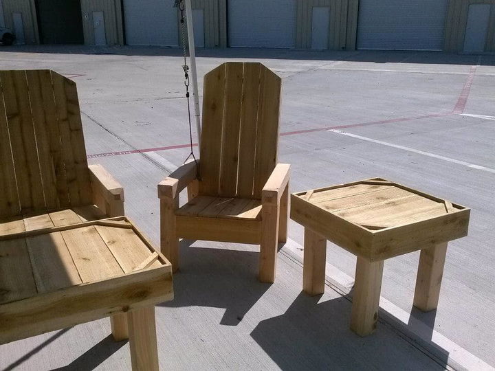 pallet den and lounge furniture set