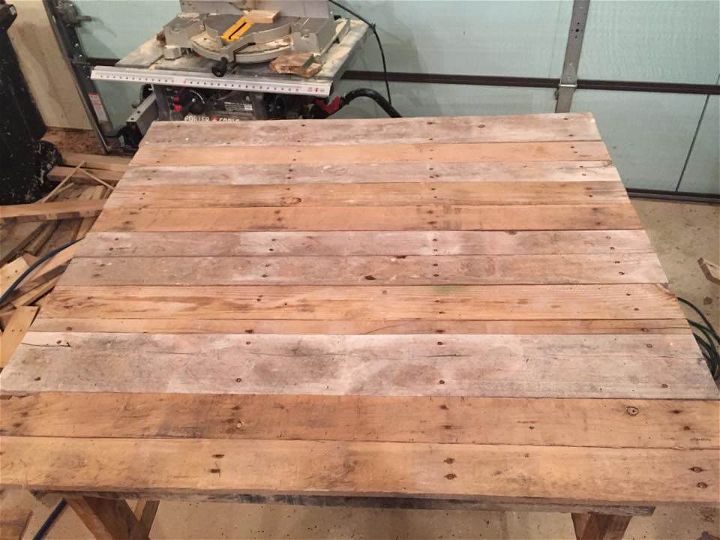 handmade wooden pallet large outdoor table