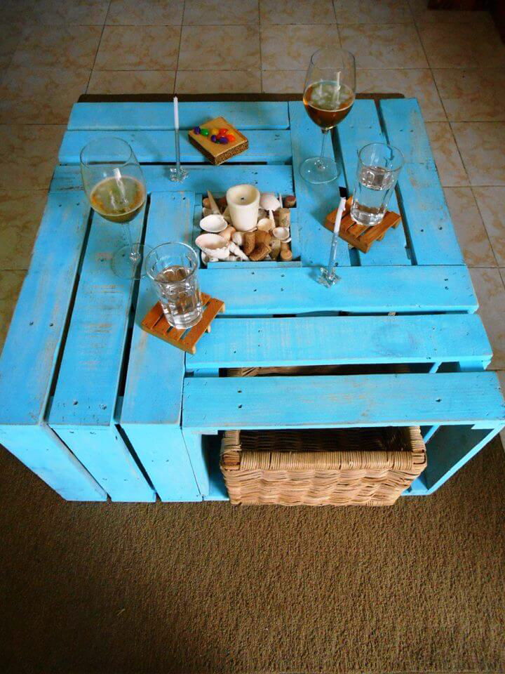 diy Palle multi functional coffee table