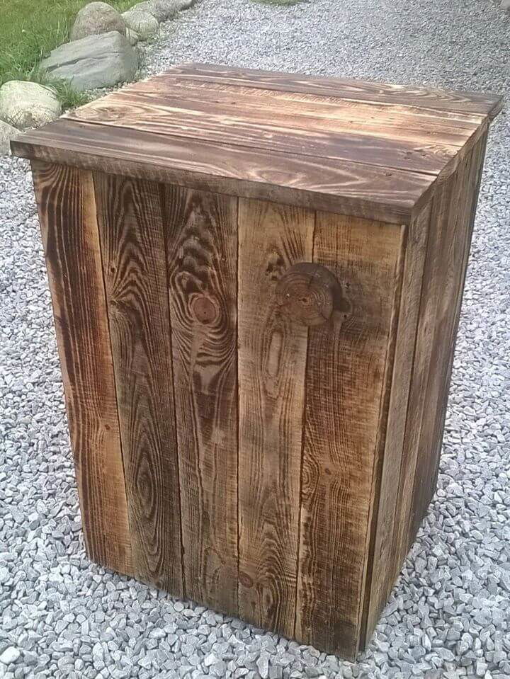 mini pallet table