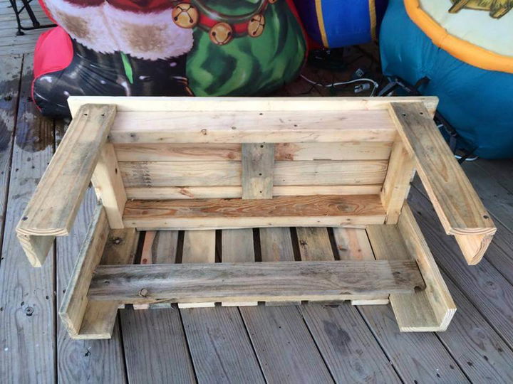 pallet bench