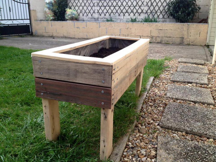 Planter Boxes from Pallets
