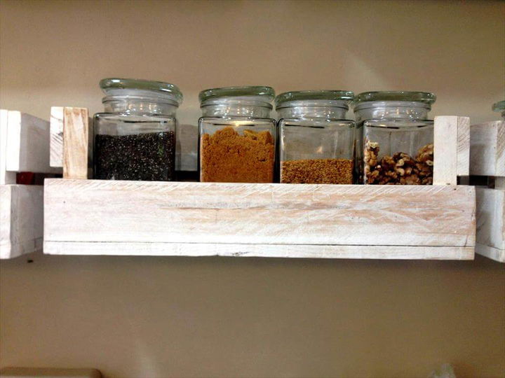 pallet kitchen wall shelves