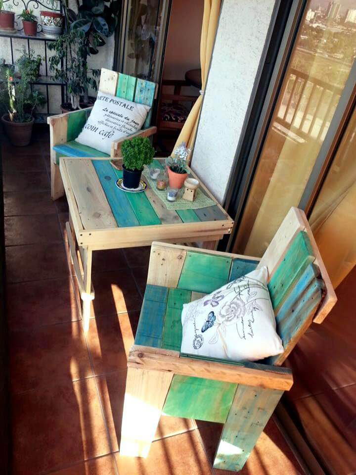 pallet balcony furniture