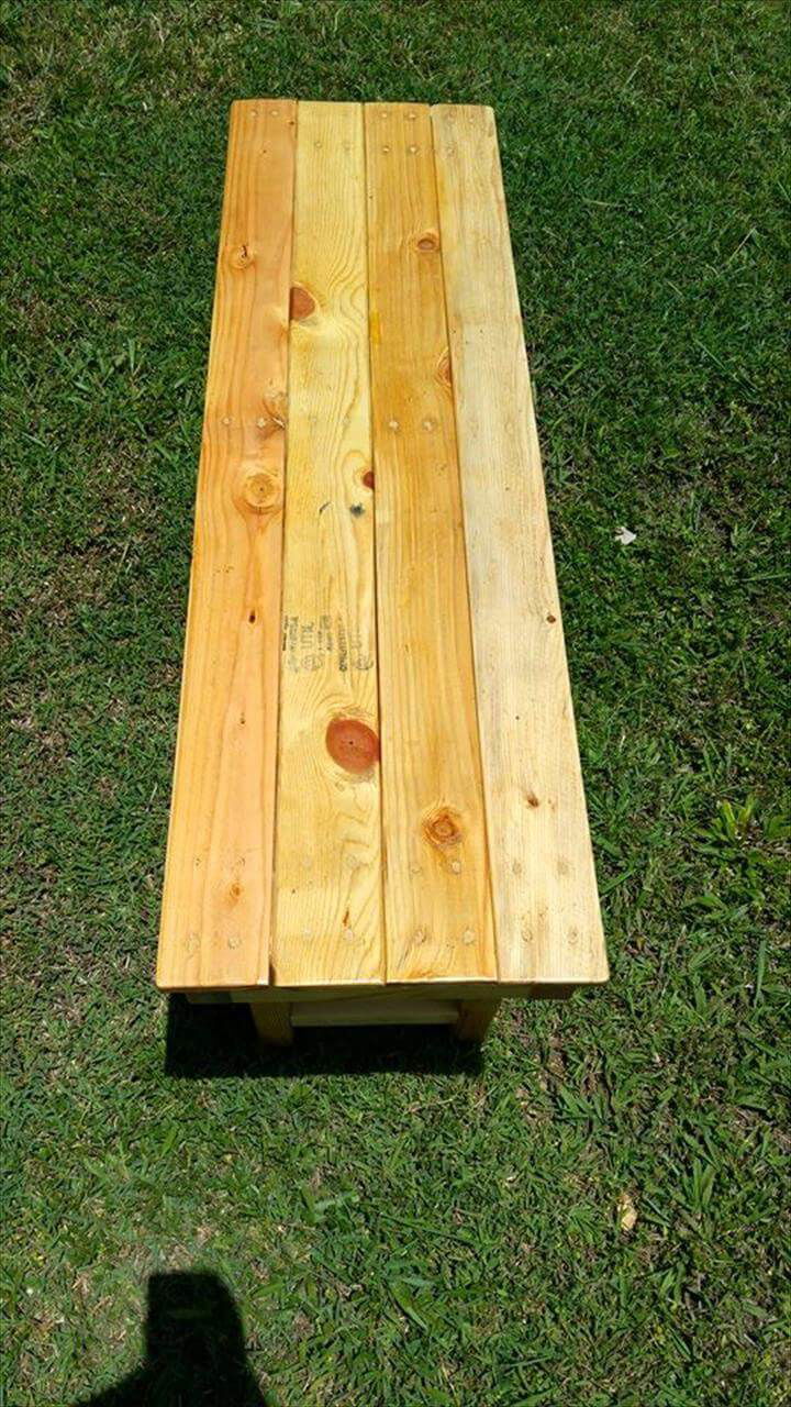 pallet bench