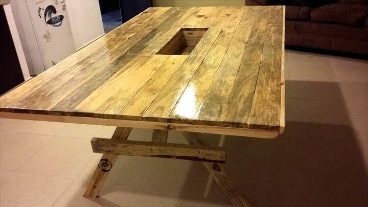 pallet dining table